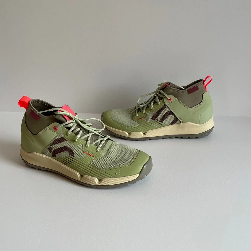 Adidas Five Ten Trailcross Mountain Bike Hiking Shoes‎ Olive Mens 11 Outdoor